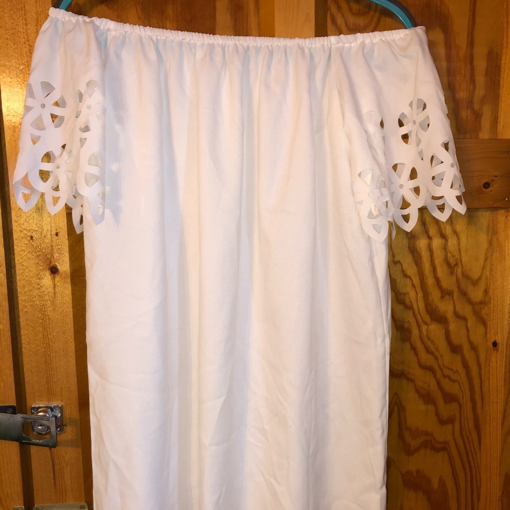White summer dress